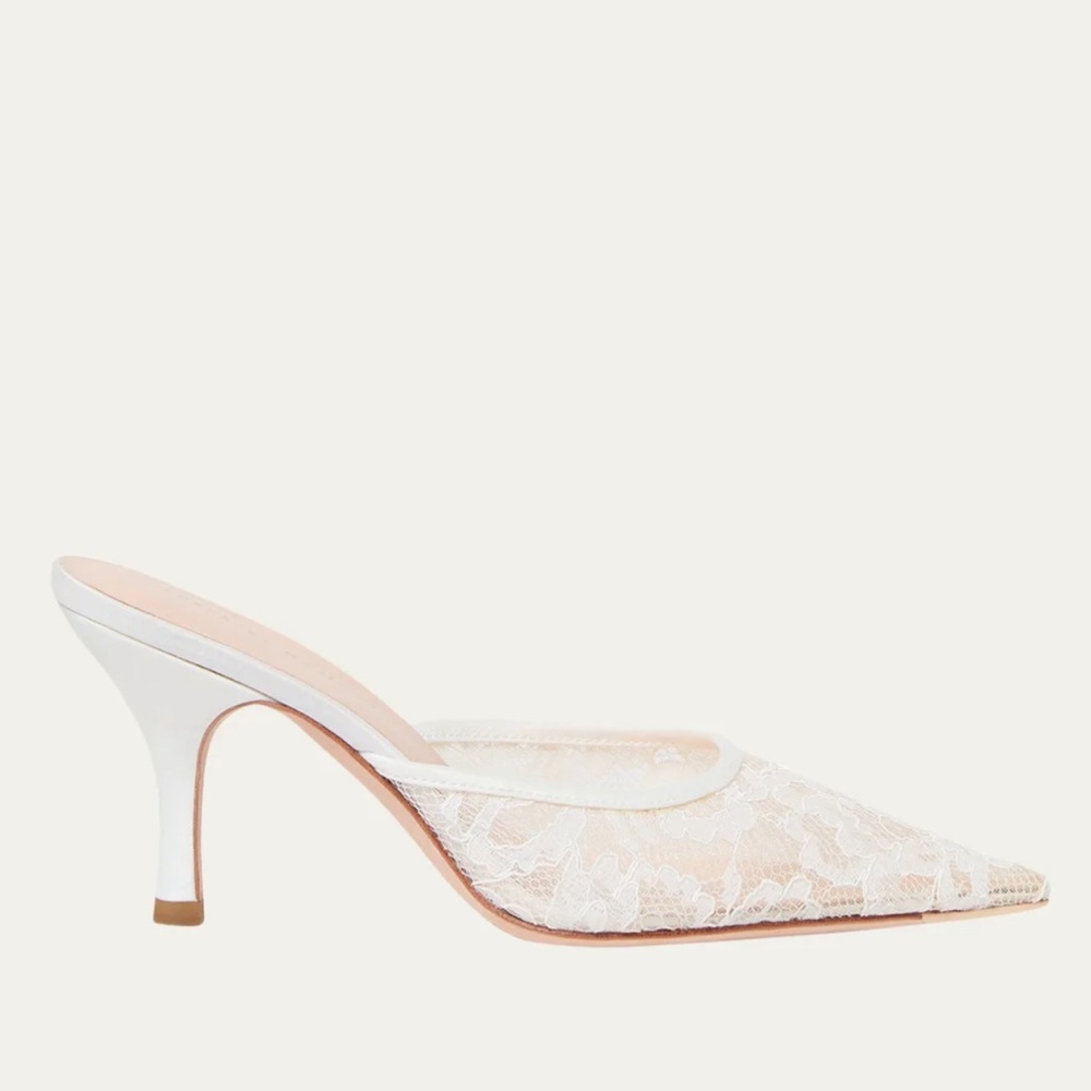 Loeffler Randall White Heels Elegant Stiletto Design
